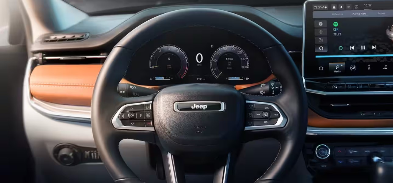 2024 Jeep Compass (Red) Trim and Features